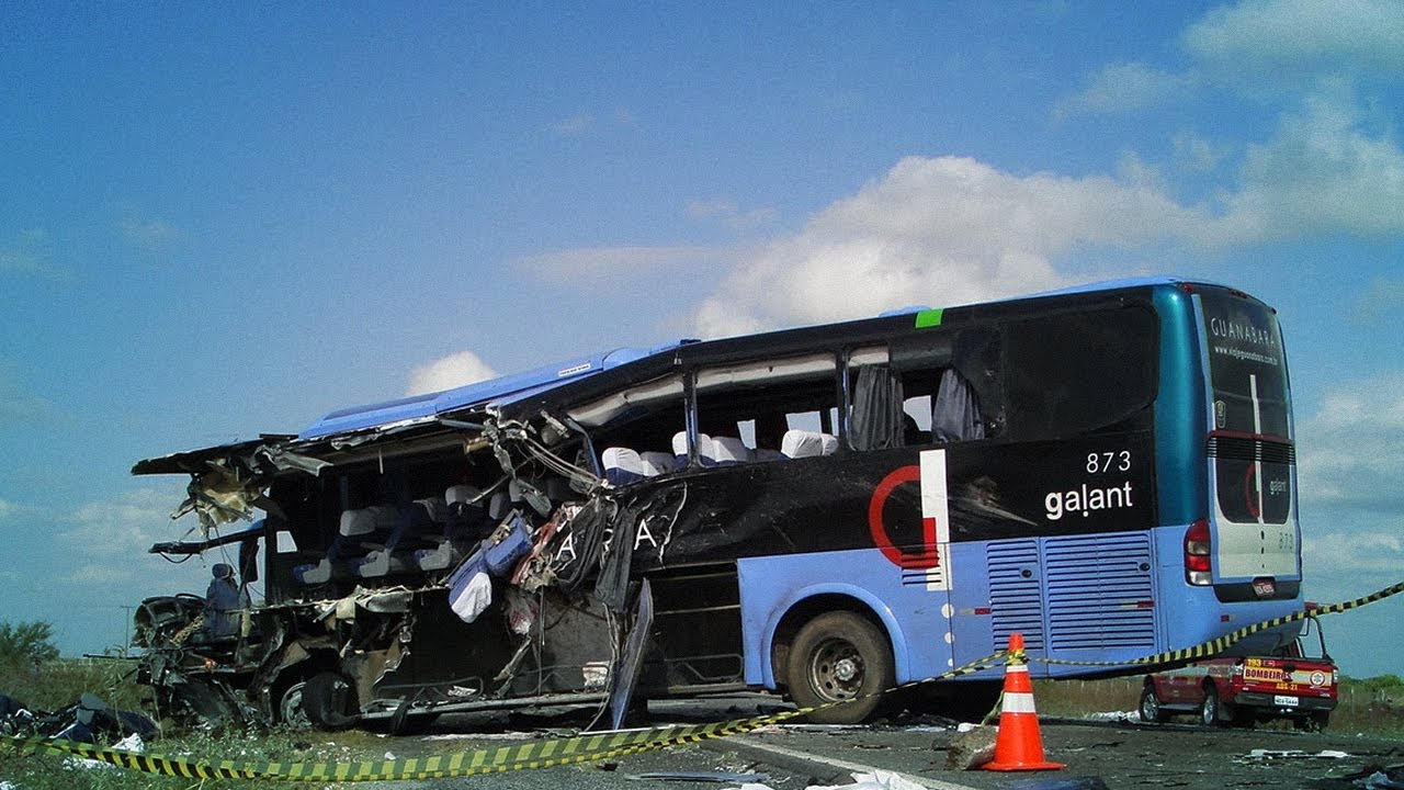 OS PIORES ACIDENTES COM ÔNIBUS - PARTE 6