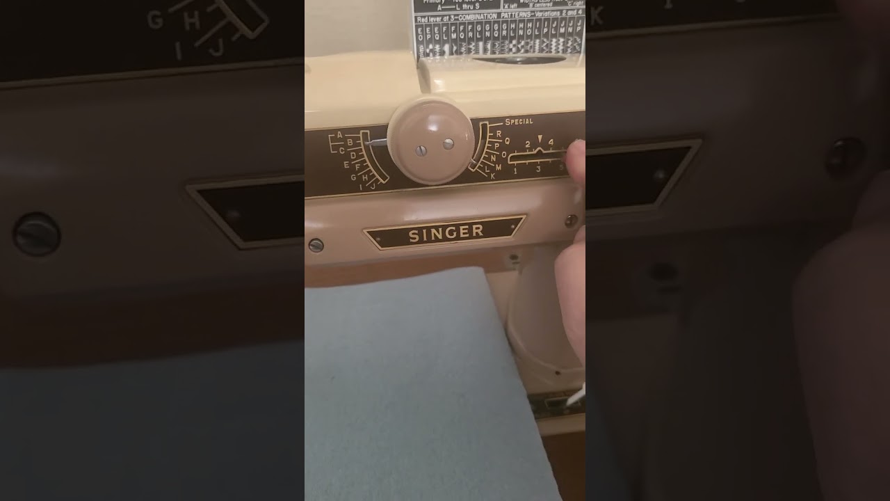 Singer 401A Demo and Capabilities