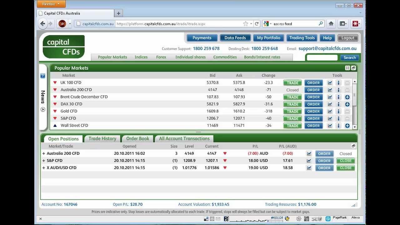 Accessing your full trading history
