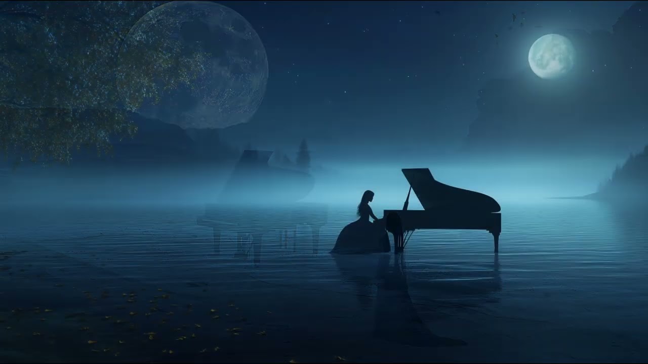 Luna piano moon