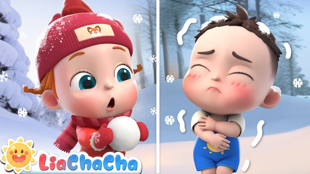 Weather Song ☀️☔️☁️❄️| EP158 | What to Wear Today? | How's the Weather | LiaChaCha Nursery Rhymes