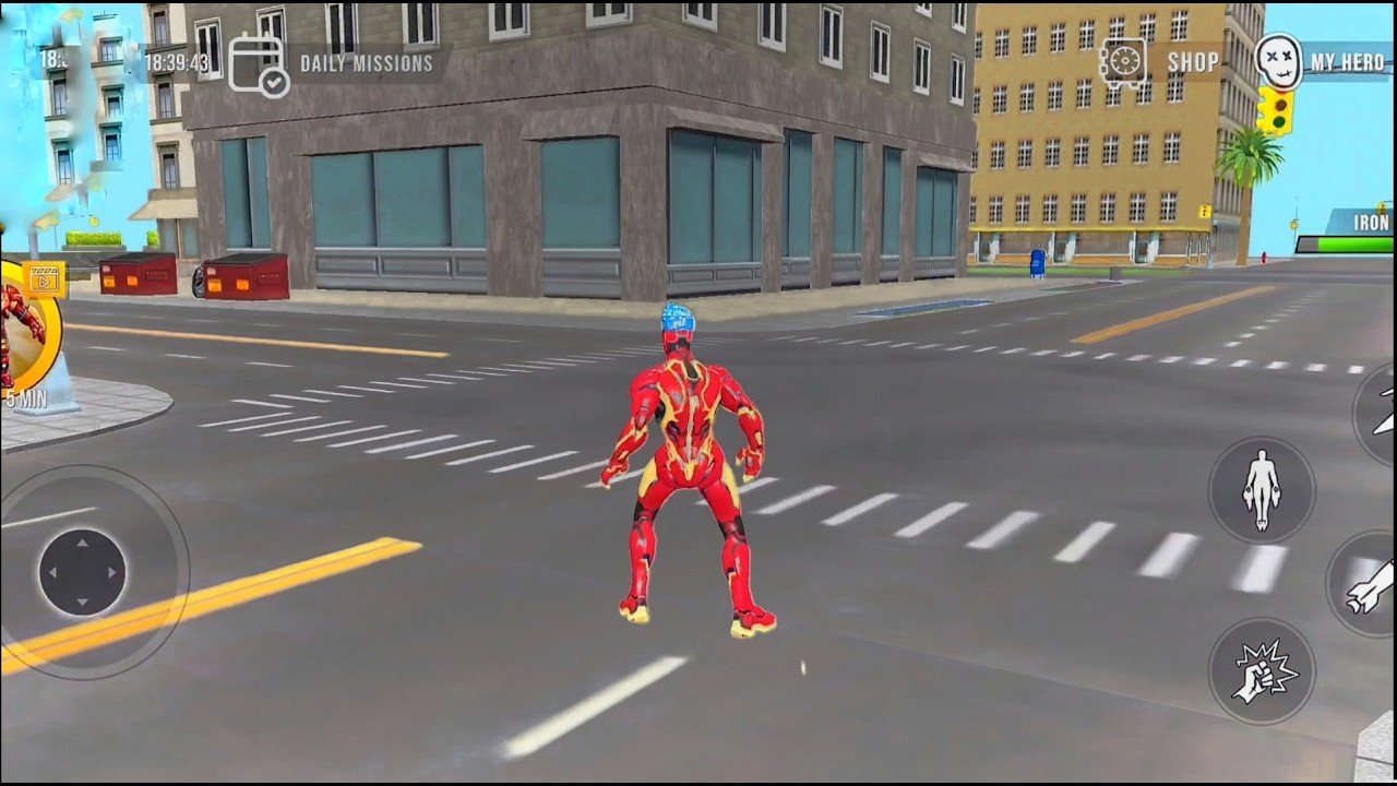 Superhero Crime Open World War