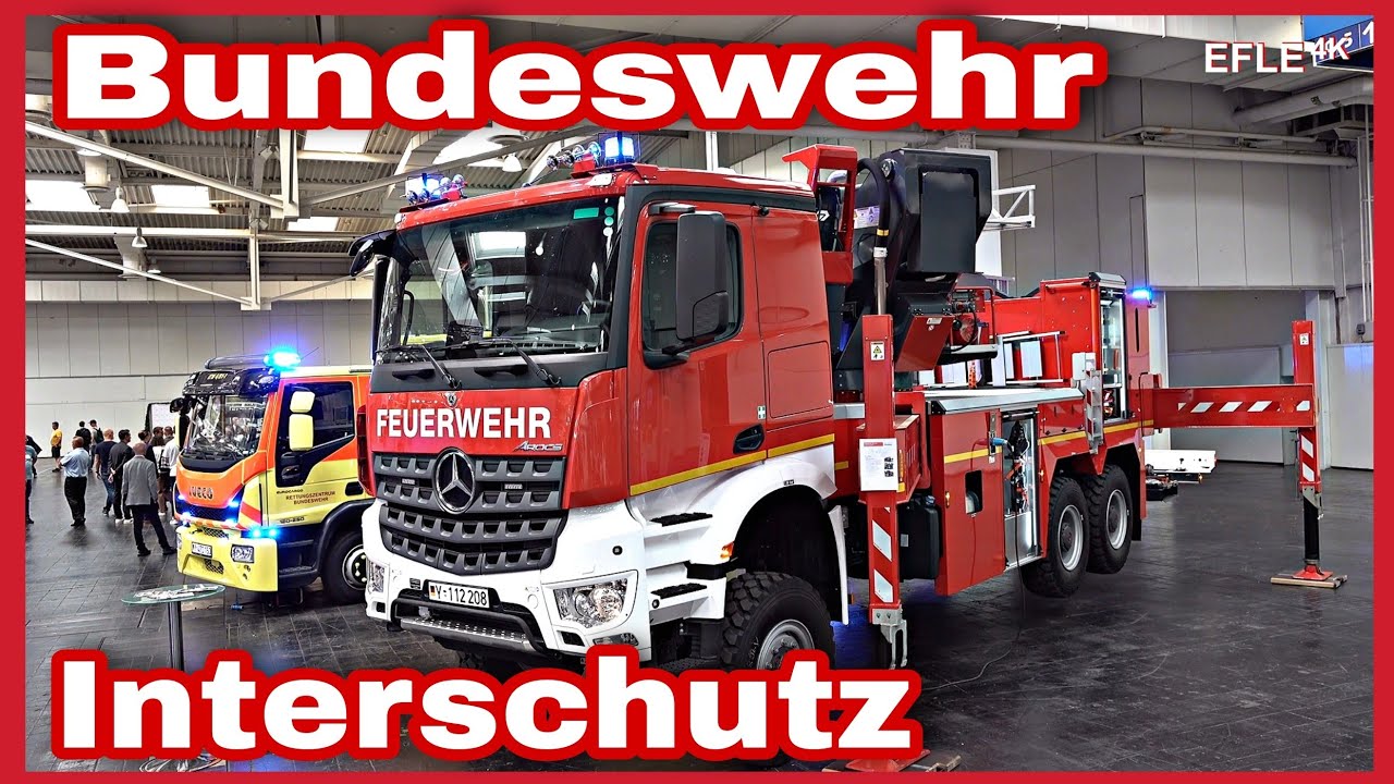Interschutz 2022: Der neue Pilotenretter und mehr / Rettungsdienst und Feuerwehr der Bundeswehr