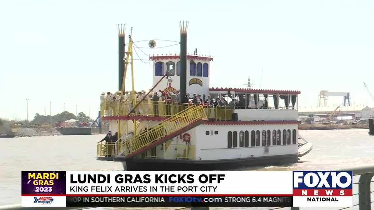 King Felix III ceremony held in Mobile before parade