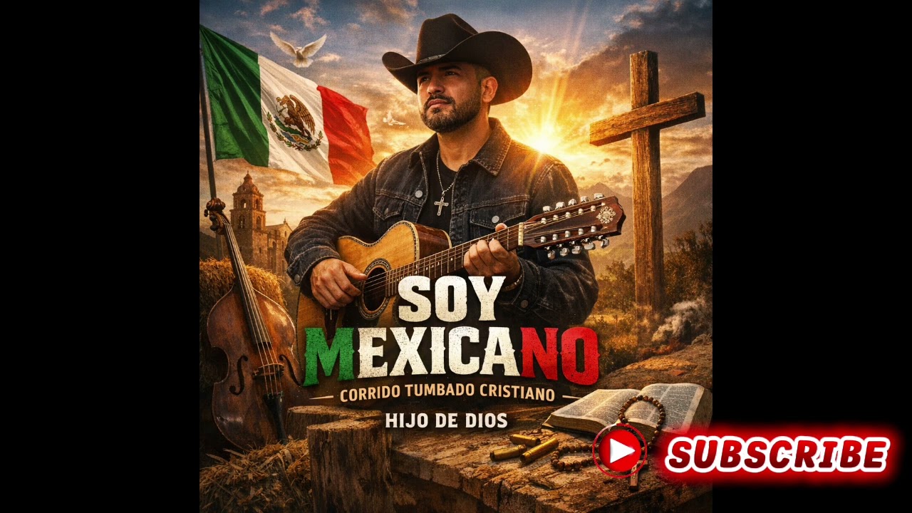 Soy Mexicano, hijo de Dios | 🔥corrido 2026🎶 #corridos #cristiano #musica 