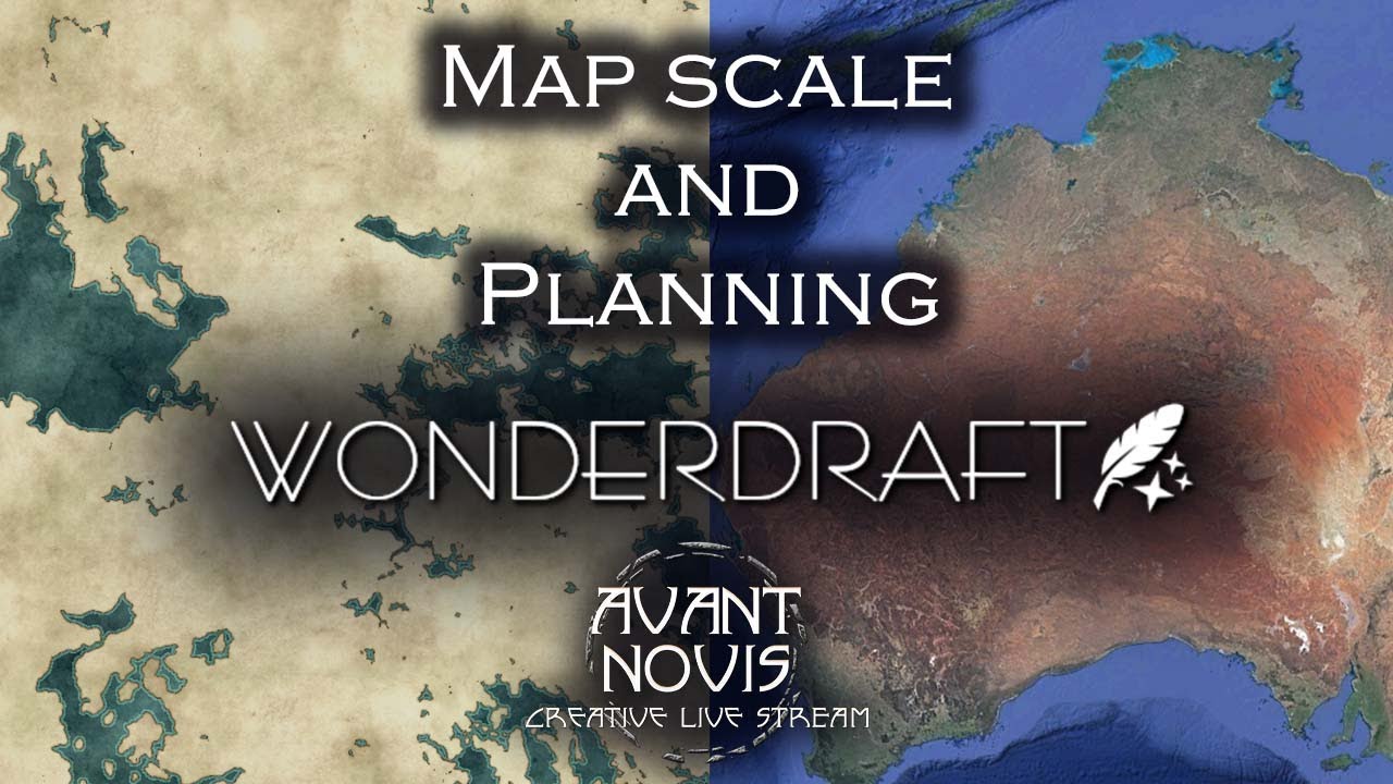 Wonderdraft: Определение масштаба вашей карты