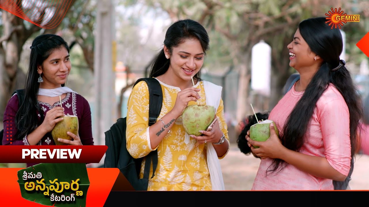 Srimati Annapurna Catering - Preview of the day | Watch full EP Sun NXT | 17 Feb 2026 | Gemini TV