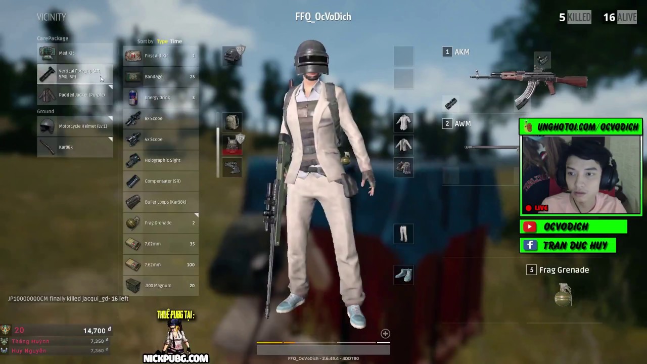 PUBG || OCVODICH || Team rank #1: 30 tiếng cấm net