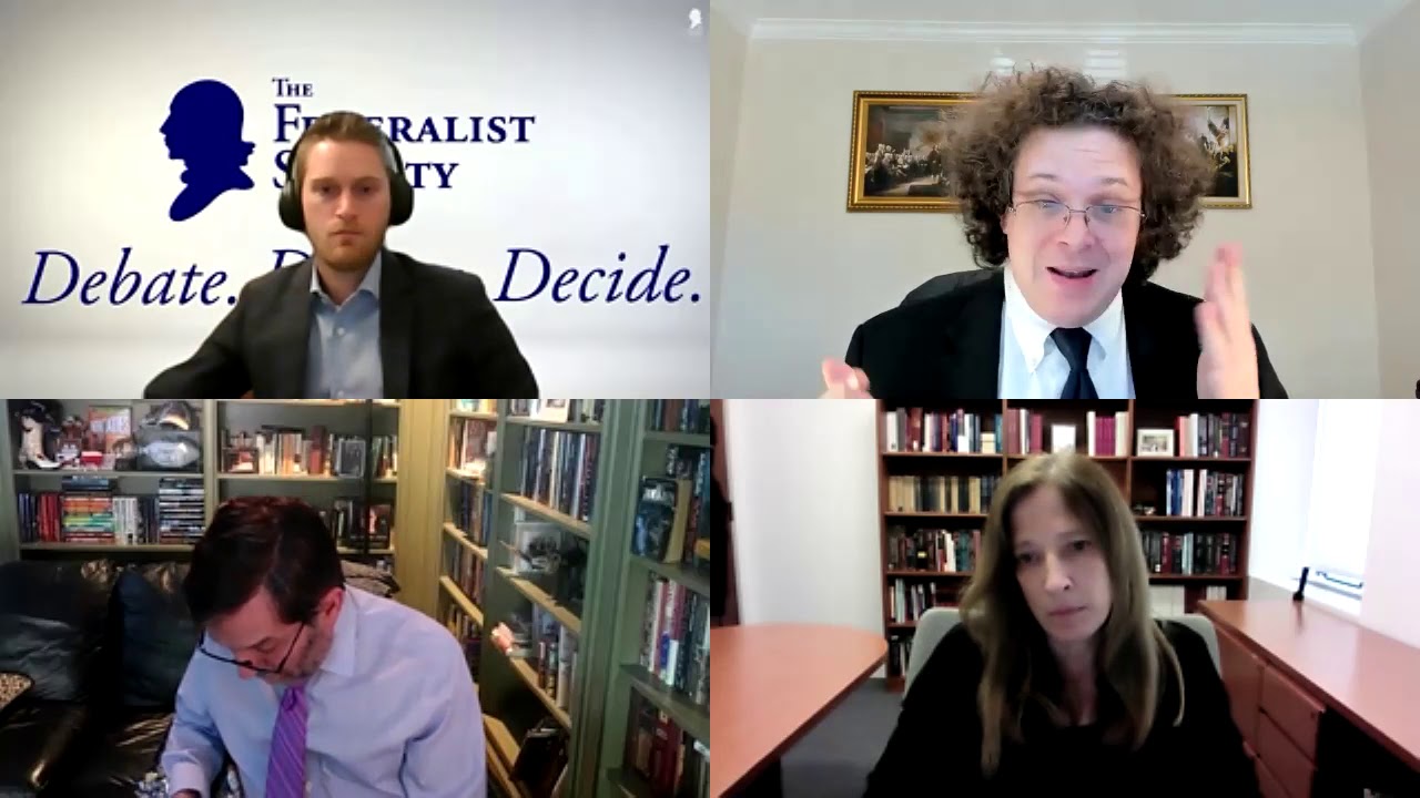 Debate on ABA Model Rule 8.4(g) -  New York Law School Federalist Society Chapter