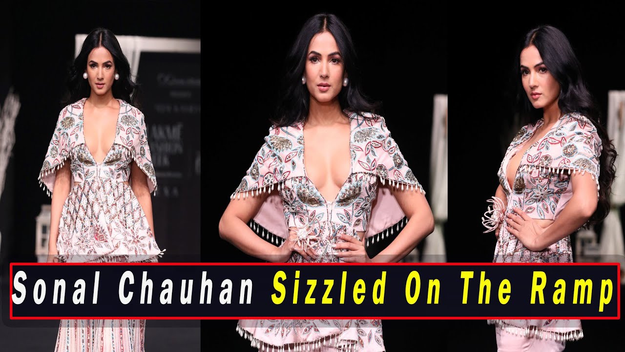 Sonal Chauhan Turns Showstopper For Lakmē Fashion Week 2024 |#sonalchauhan #lakmefashionweek2024