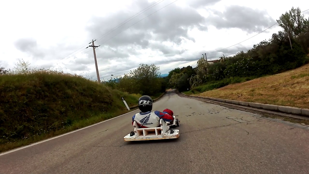 ONBOARD CARRETTI DA DISCESA-Karretti Pecciolesi al Palio dei Carretti di Castra(FI) 05/05/2019