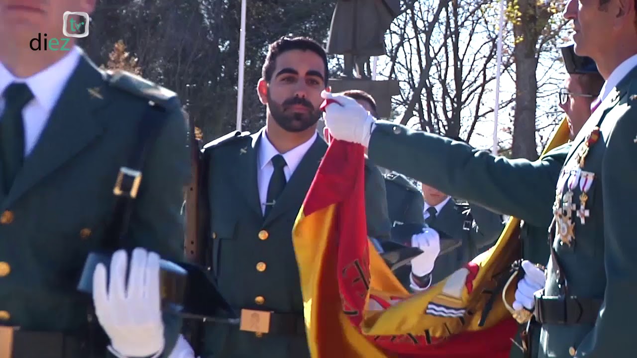 Jura de Bandera de la 123.ª promoción de la Academia de la Guardia Civil de Baeza