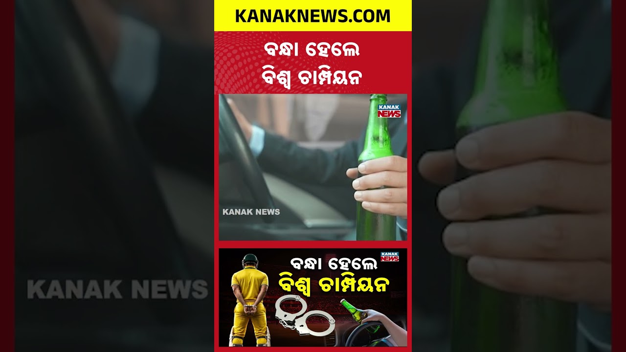 World Champion David Warner Arrested For Drunk Driving | Kanak News Shorts