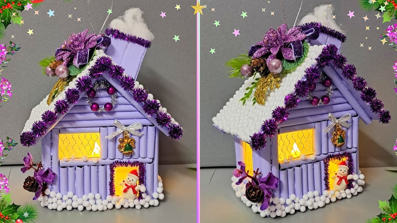 5 новых идей красивых рождественских/праздничных украшений от Empty Rolls | Идеи для рождественск...