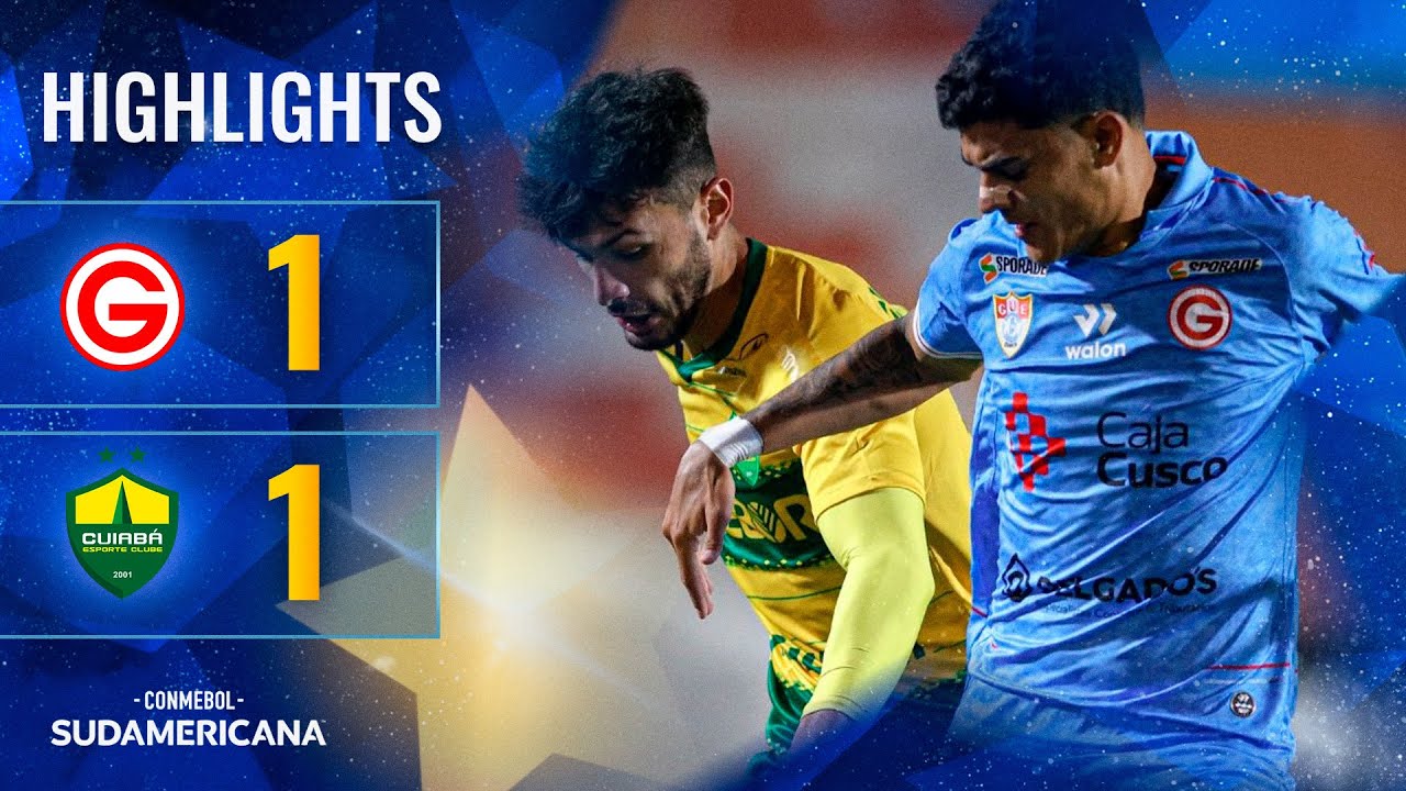 DEPORTIVO GARCILASO vs. CUIABÁ| HIGHLIGHTS | CONMEBOL SUDAMERICANA 2024