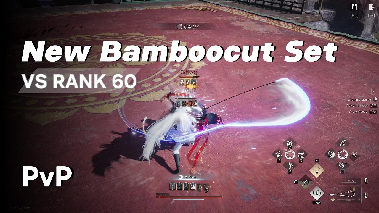 Bamboocut Dust (Rope Dart - Umbrella) vs Rank 60 | Where Winds Meet