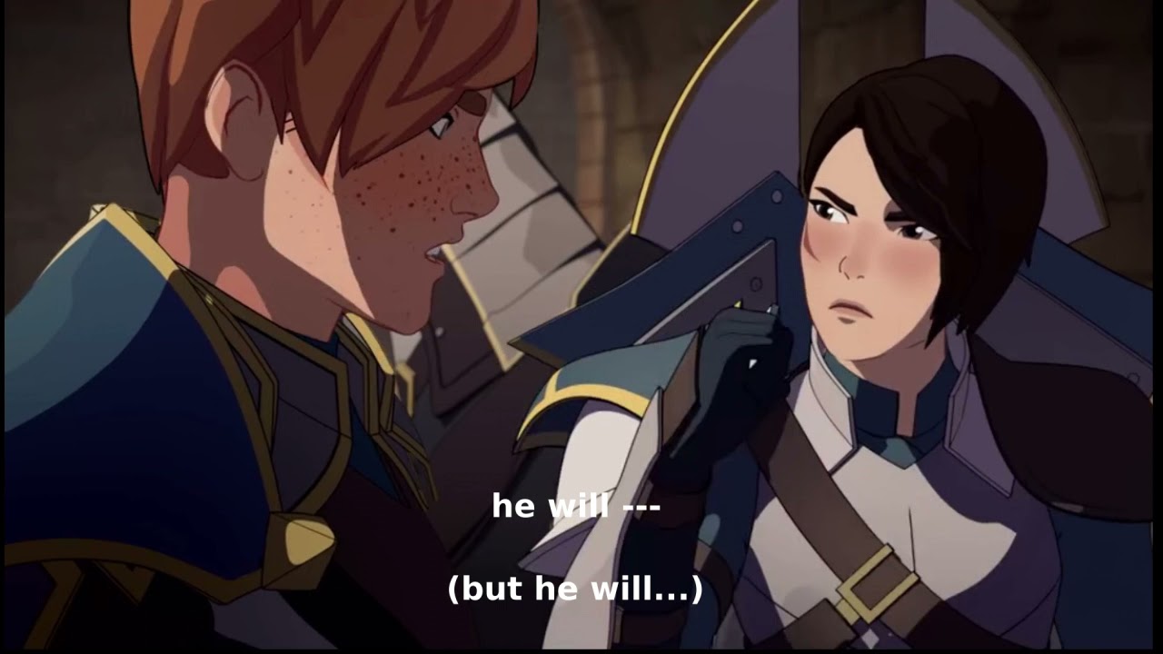 Amaya's Signing in Dragon Prince (seasons 1-3 only)
