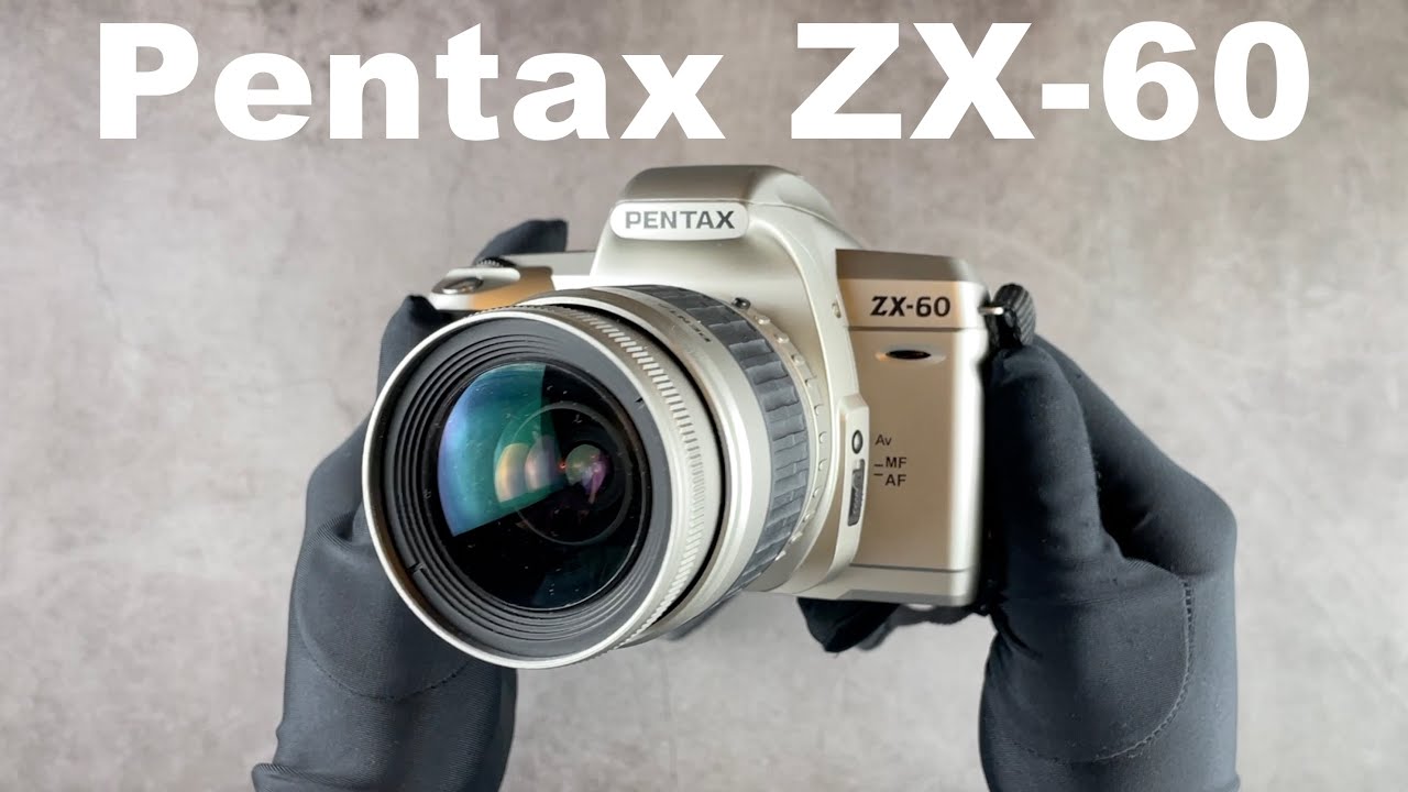 Unboxing Pentax ZX-60 SLR Film Camera | ASMR
