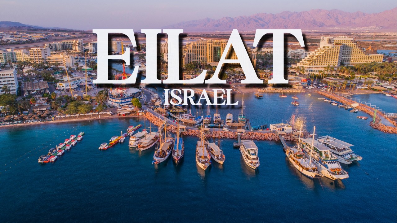 Eilat, Israel 🇮🇱 | Stunning Drone Views of the Red Sea
