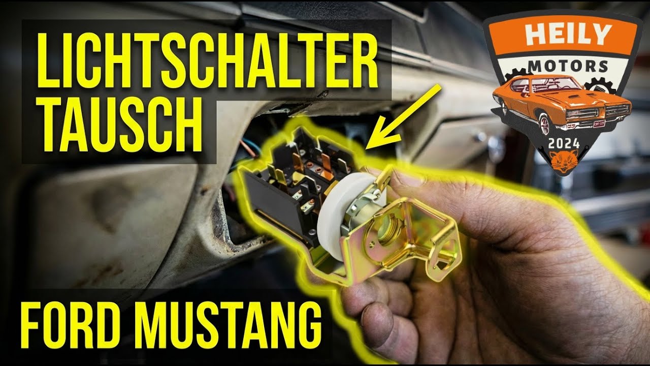 Kein Licht im 68er Mustang? So reparierst du es in 10 Minuten! | Ford Mustang | #1 | HeiLy Motors