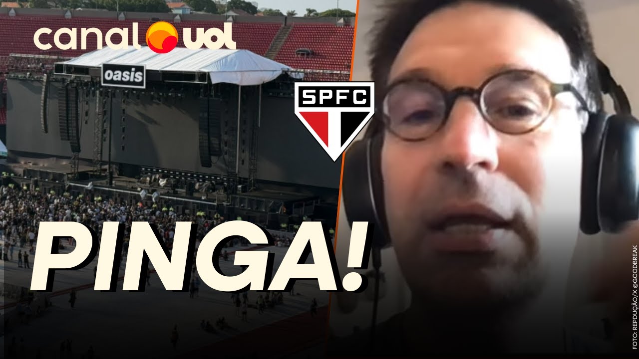 'DINHEIRO DE PINGA' LUCRO DO SÃO PAULO COM SHOW DO OASIS! FAZ SHOW OU FAZ FUTEBOL! ARNALDO DETONA