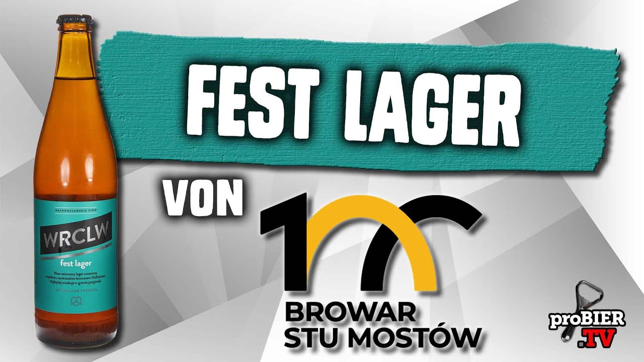 Fest Lager von WRCLW x Brauerei Hofstetten | Craft Bier Verkostung #2170