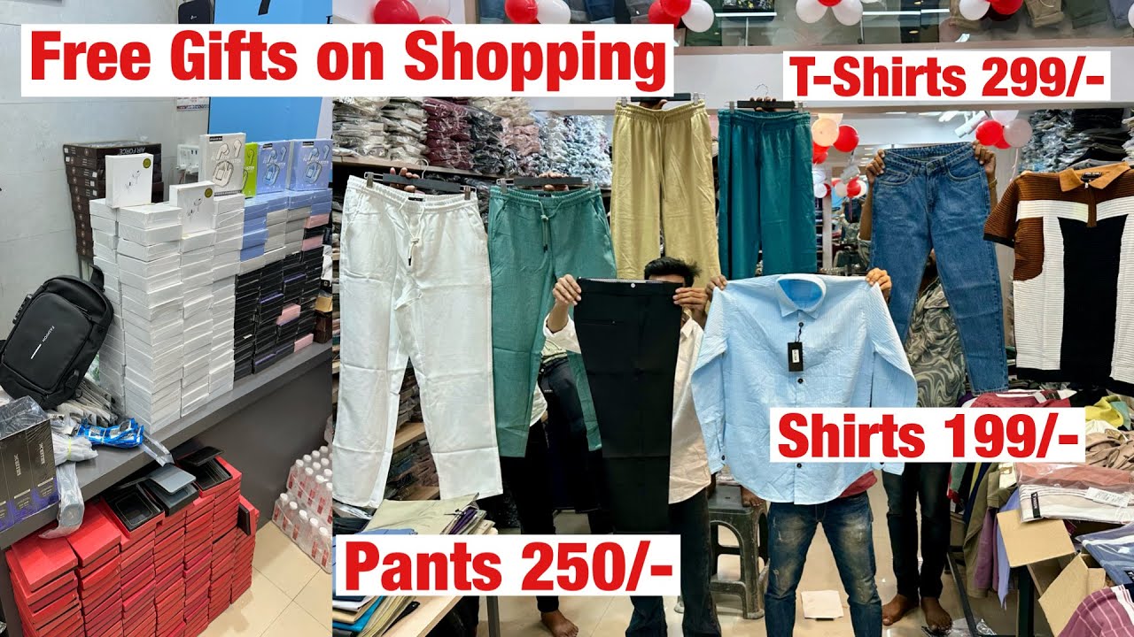 7 Hills Fashion🤩 Newly Opened Store | Shirts 199/- | Pants 250/- | T-Shirts 250/- Jeans | Track Pant