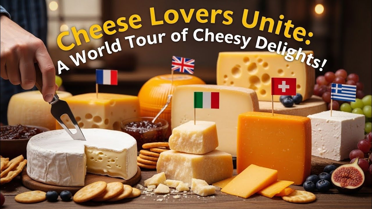 Cheese Lovers Unite: A World Tour of Cheesy Delights!