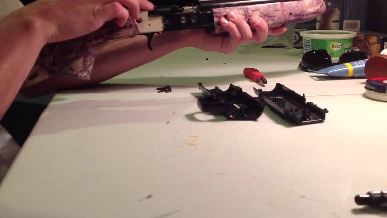 Grizzly 840 air rifle re assembly