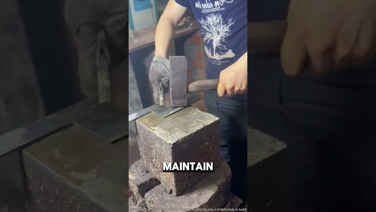 Почему кузнецы окунают раскаленный металл в землю, а не в воду?