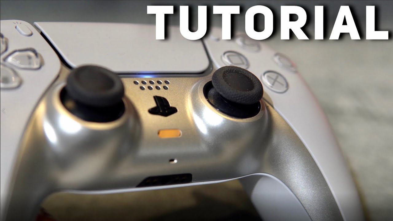 PS5  DUALSENSE CAMBIO de CARCASA | Tutorial