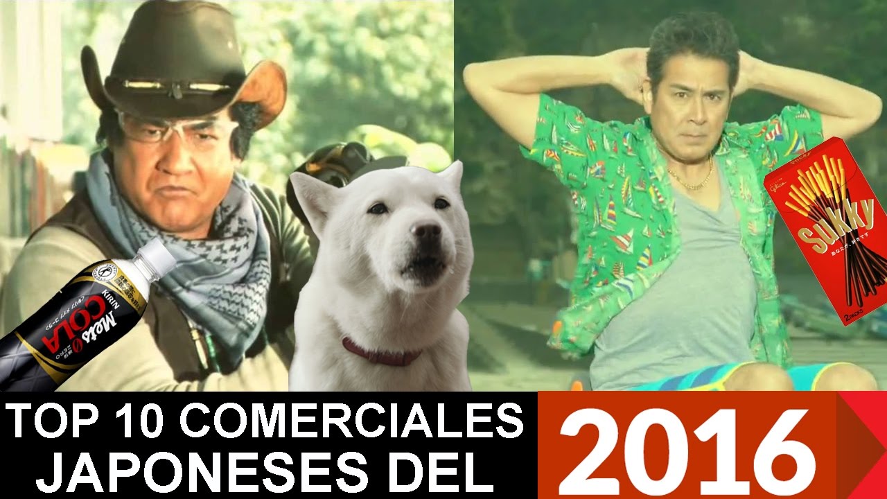 TOP 10 Comerciales Japoneses del 2016