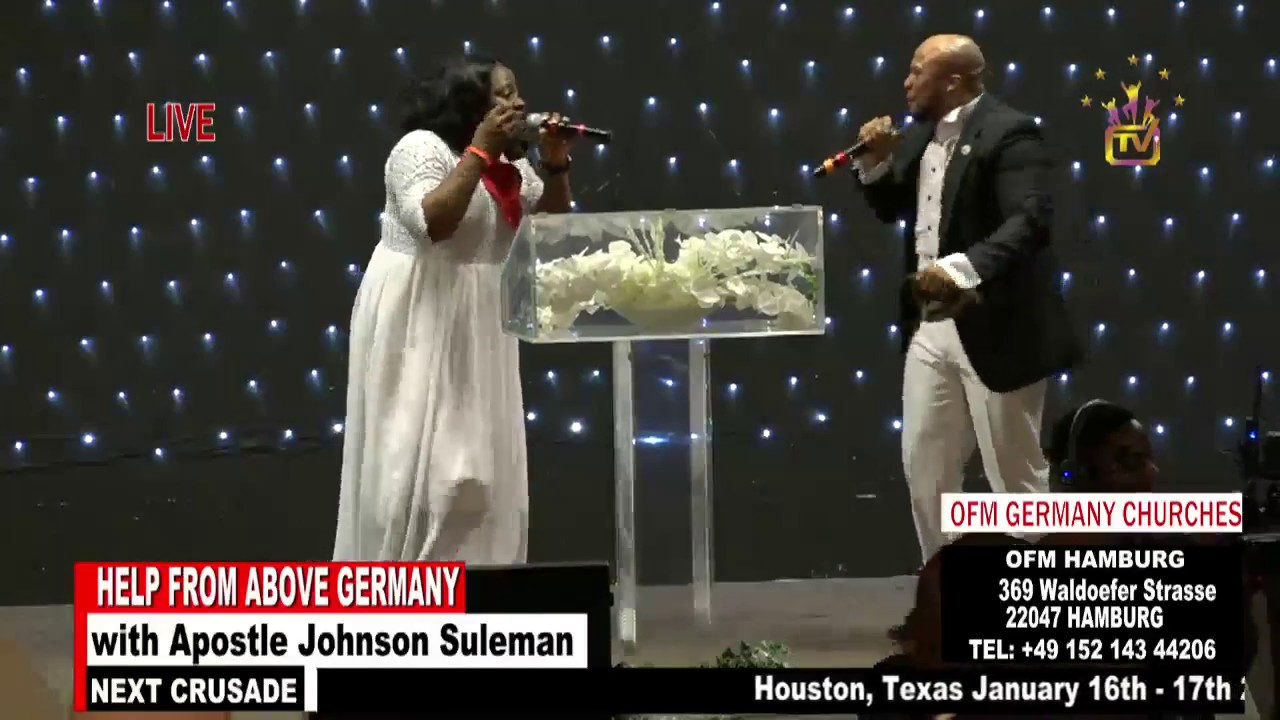Help From Above Germany - Day 1 Evening Session (Apostle Johnson Suleman)