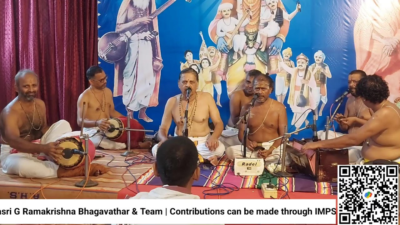Ashtapadhi Bhajanai - Bhajan by Thiruvisanallur Brahmasri G Ramakrishna Bhagavathar & Team