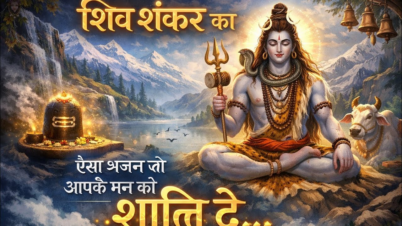 शिव शंकर का ऐसा भजन जो आपके मन को शांति दे | Powerful Shiv Bhajan | ॐ नमः शिवाय