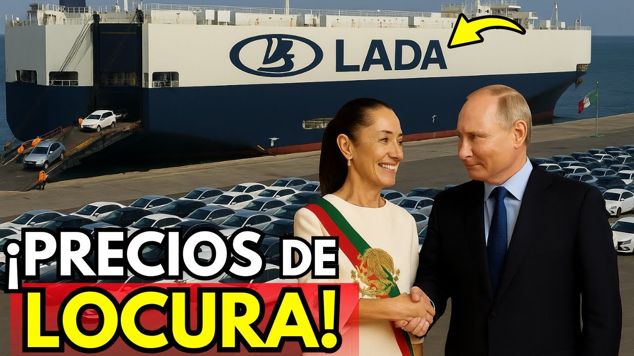 ¡INVASIÓN RUSA! 🤯 LADA ARRASA en MÉXICO con AUTOS REGALADOS 🇲🇽🚗🔥