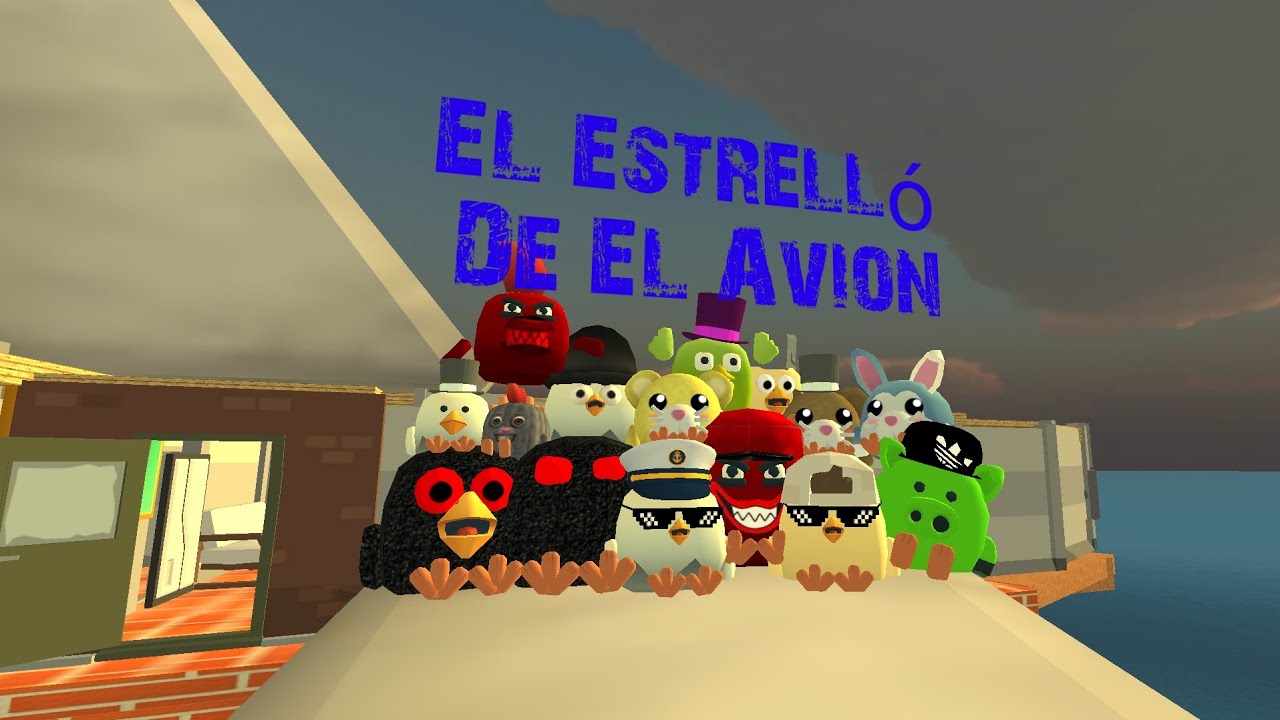 El Avion Explota!! |Chicken Gun (este video lo tuve que subir la otra semana XD)