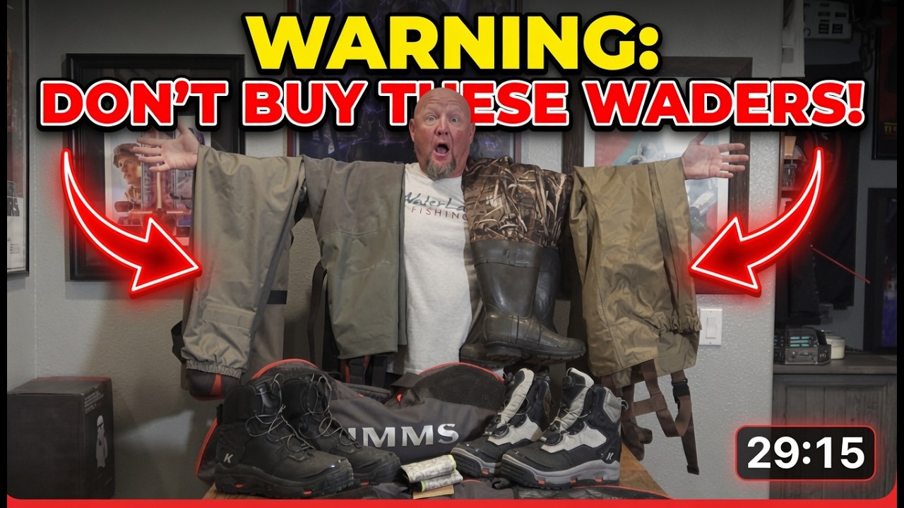 DON'T Buy Fishing Waders Until You Watch This Video - Fishing Wader Buying Guide For First Timers