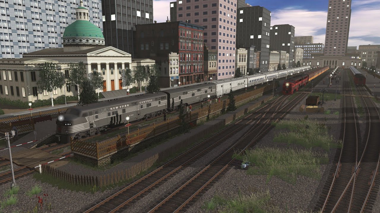 City and Country USA: Тогда и сейчас (Trainz 2001 / Trainz 2019)
