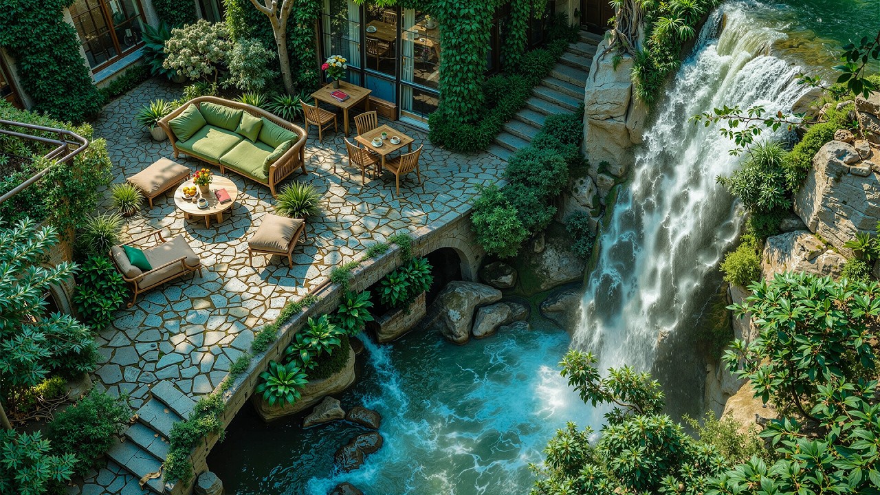 Fresh Morning Outdoor Forest Coffee Jazz 🍃 Smooth Jazz & Nature Ambience for Positive Energy