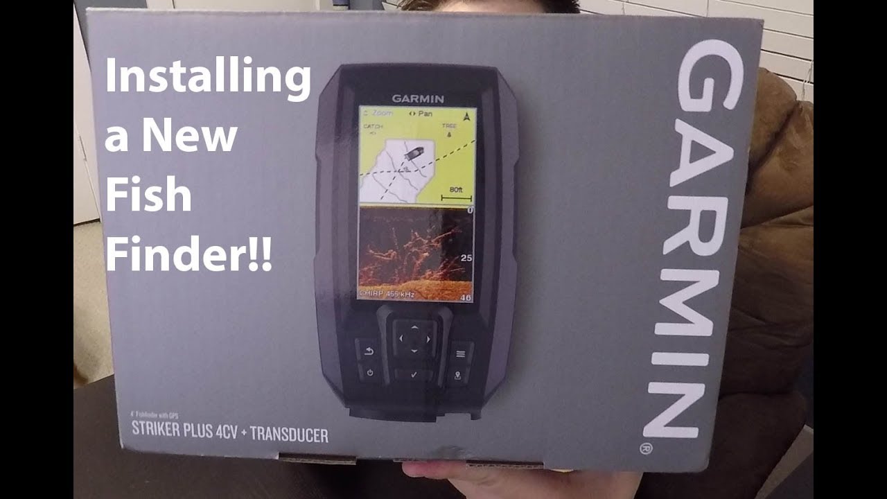 Fishfinder first look. Garmin Striker+ 4CV