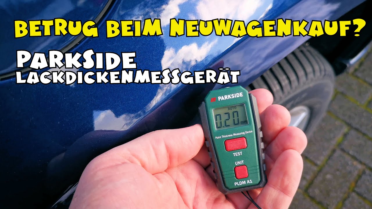 PARKSIDE® Lackdicken-Messgerät PLDM A1 mit 3 Prüfmodi