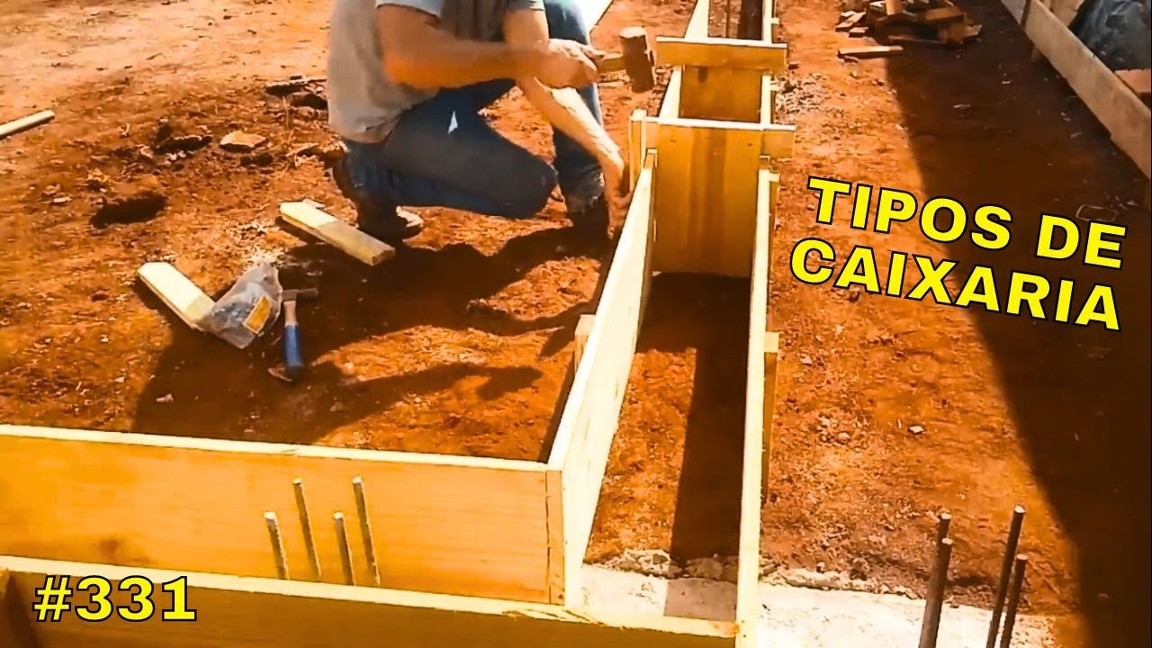 #331- Diversos tipos de caixaria na constru&ccedil;&atilde;o civil