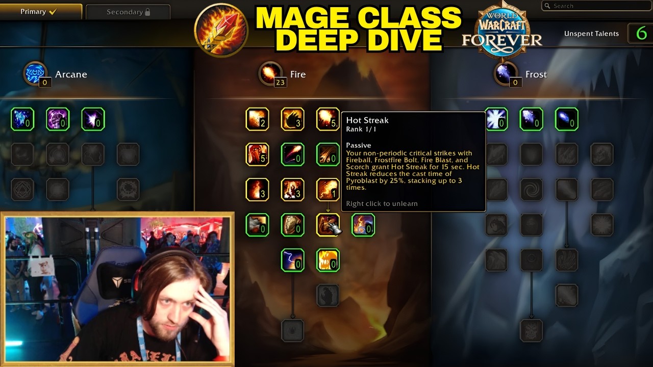 WoW Forever Mage Class Deep Dive