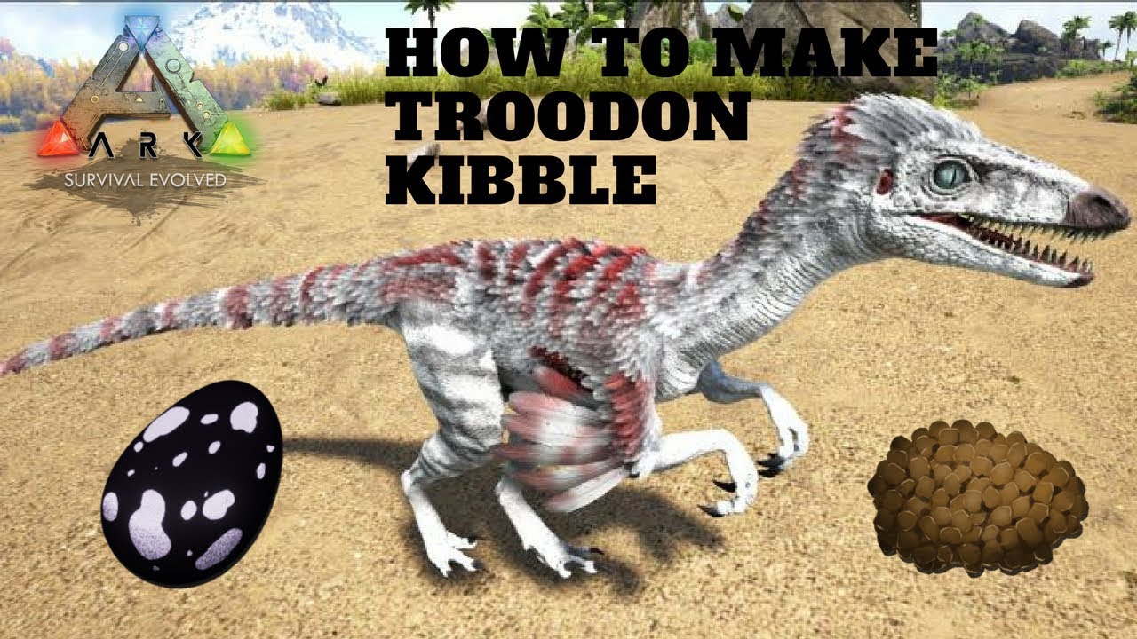 ARK how to make Troodon kibble