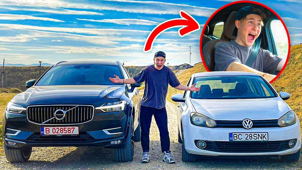 Frate-miu îmi conduce MAȘINILE! Golf vs Volvo!