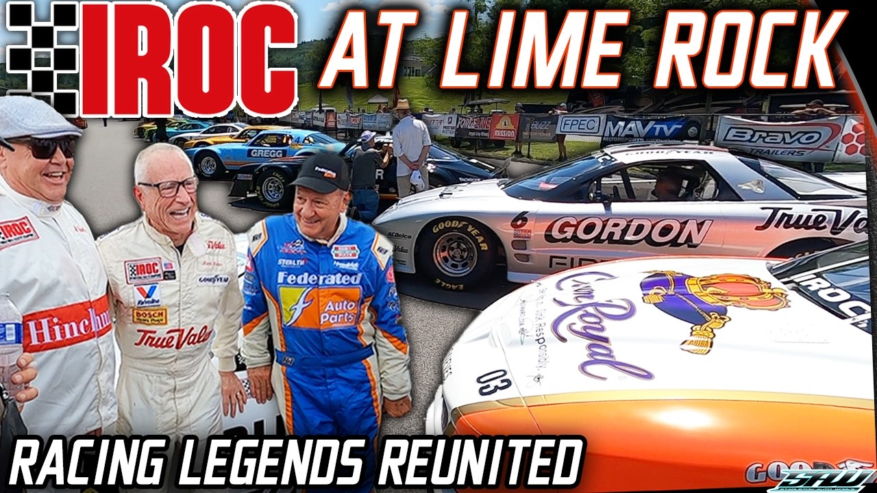 IROC Returns! Legendary Drivers Reunited With Historic IROC Race Cars! (Behind The Scenes)