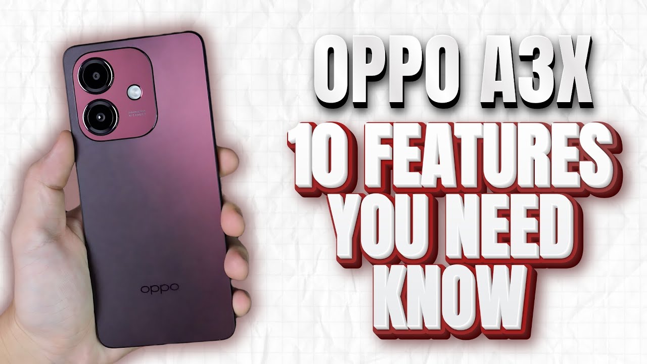 Oppo A3x Tips and Tricks | 10 Special Features you need know