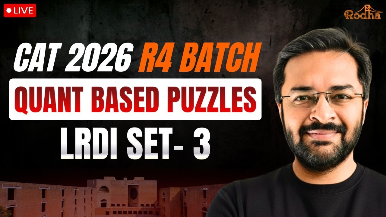 Master Quant Based Puzzles: Ep 3 | LRDI Live Class for CAT 2026 |  Abhishek Sir Rodha