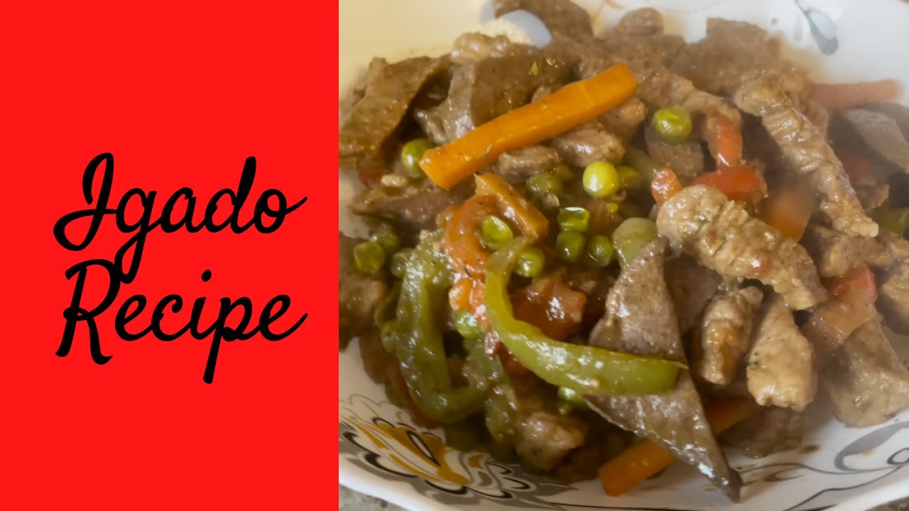Igado(Pork & Liver) Recipe | How to make Igado